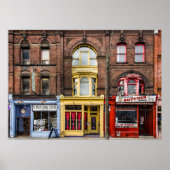 Boeken en bistro's en slagers nr. 2 kleurversie poster (Voorkant)