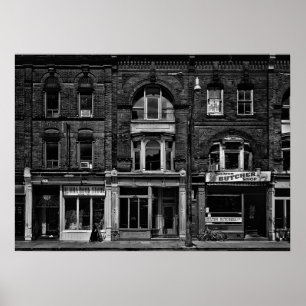 Boeken en bistro's en slagers nr. 5 poster