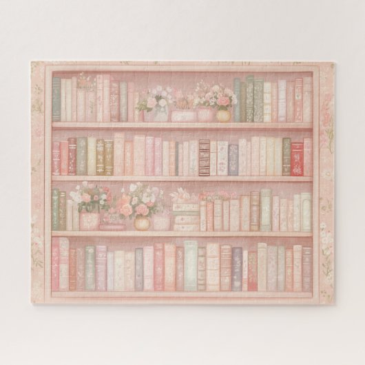 boeken en bloemen puzzel (Horizontaal)