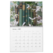 Boeken en bloesems 2026 kalender (Jan 2027)