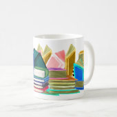 Boeken en boeken koffiemok (Voorkant rechts)