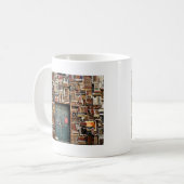 Boeken en boeken koffiemok (Voorkant links)