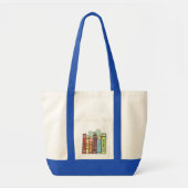Boeken en bogen tote bag (Voorkant)