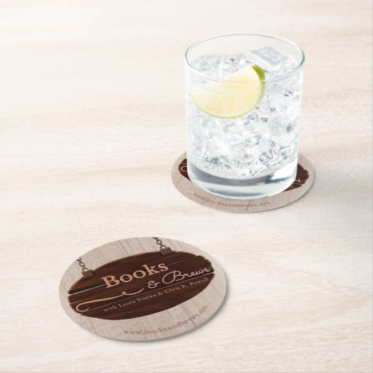 Boeken en Brouwen Onderzetter (Insitu)