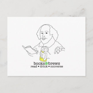 Boeken en brouwerijen Logo Briefkaart