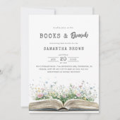 Boeken en brunch boek Vrijgezellenfeest Kaart (Voorkant)