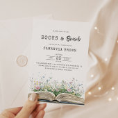 Boeken en brunch boek Vrijgezellenfeest Kaart