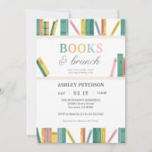 Boeken en Brunch Storybook Baby shower Kaart (Voorkant)