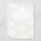 Boeken en Brunch storybook baby shower Kaart (Achterkant)