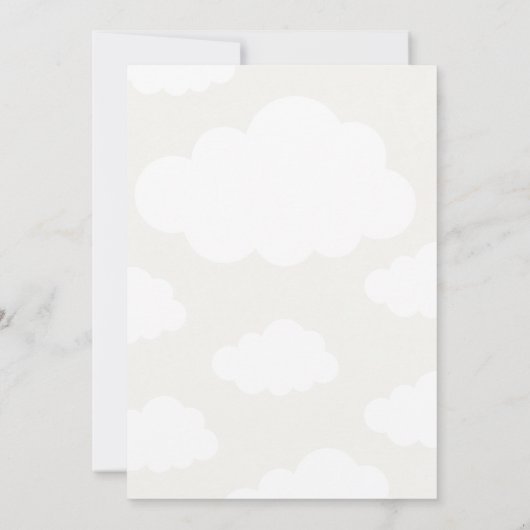 Boeken en Brunch storybook baby shower Kaart (Achterkant)