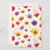 Boeken en Brunch Vrijgezellenfeest Kaart (Achterkant)