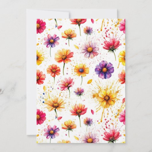 Boeken en Brunch Vrijgezellenfeest Kaart (Achterkant)