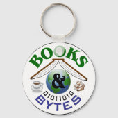 Boeken en Bytes-sleutelhanger Sleutelhanger (Voorkant)