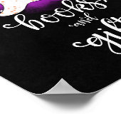 Boeken en cadeaubonnen voor halloween Baby shower Poster (Hoek)