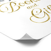 Boeken en cadeaubonnen voor halloween Baby shower Poster (Hoek)