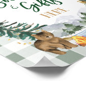 Boeken en cadeaus feestbord poster (Hoek)
