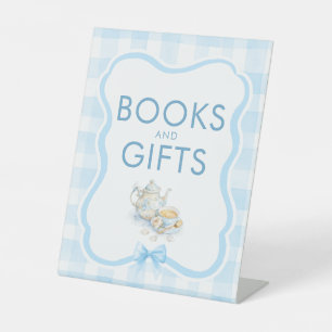 Boeken en Cadeaus Thee Feestje Baby Shower Tafelbo Reclamebord Met Voetstuk