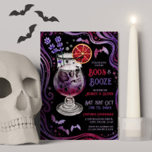Boeken en drank Halloween kostuums en cocktails