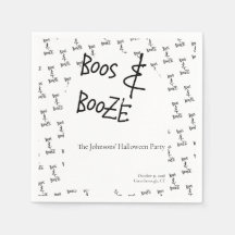Boeken en drank Halloween Party Minimal