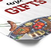 Boeken en Geschenken BBQ Achtertuin Rustiek Baby s Poster (Hoek)