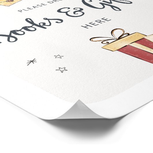 Boeken en Geschenken Wizard Party Sign Poster (Hoek)