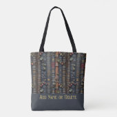  boeken en Grapevine Canvas tas (Achterkant)