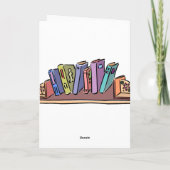 Boeken en het leren kaart (Achterkant)