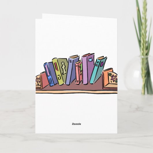 Boeken en het leren kaart (Achterkant)