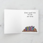 Boeken en het leren kaart (Binnen)