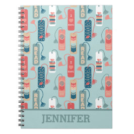 Boeken en het Lezen Gedekte Gedekte Bladwijzer bet Notitieboek