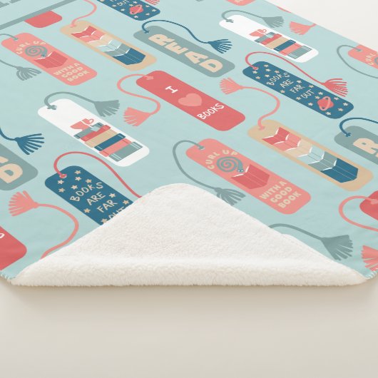 Boeken en het Lezen Gedekte Gedekte Bladwijzer bet Sherpa Deken (3/4)