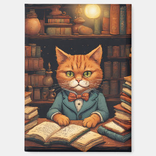 boeken en katten magneet