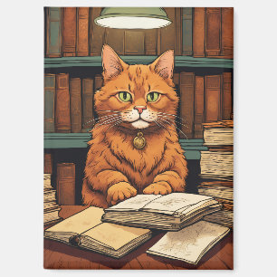 boeken en katten magneet