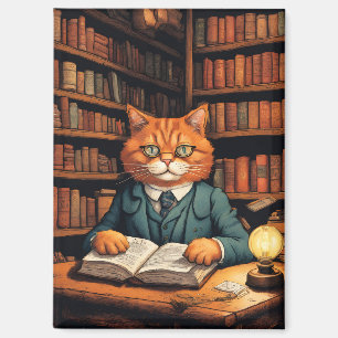 boeken en katten magneet
