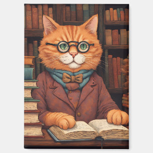 boeken en katten magneet