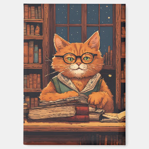 boeken en katten magneet