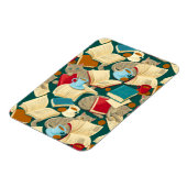 Boeken en katten magneet (Linkerzijde)