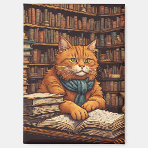 boeken en katten magneet