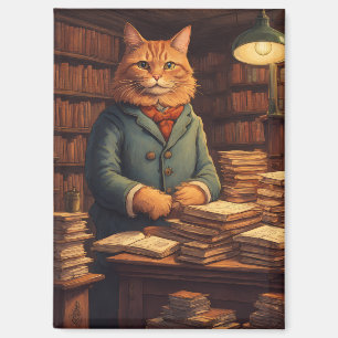 boeken en katten magneet