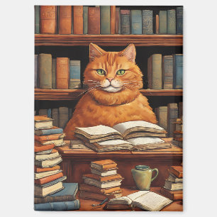 boeken en katten magneet