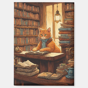 boeken en katten magneet