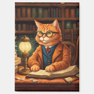boeken en katten magneet