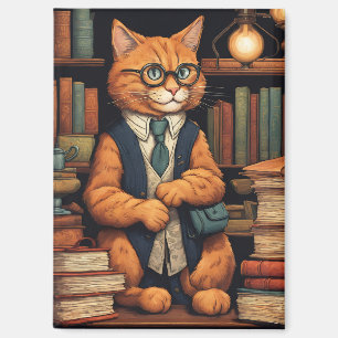 boeken en katten magneet