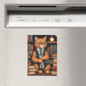 boeken en katten magneet (Insitu (Vaatwasser))