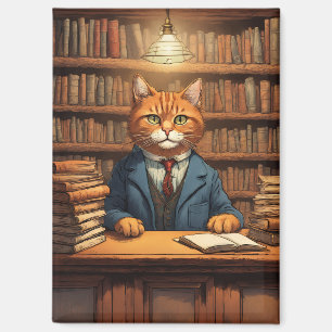 boeken en katten magneet