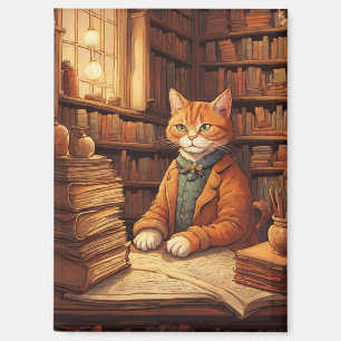 boeken en katten magneet