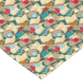 Boeken en katten tafelkleed (Gekanteld)