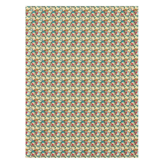 Boeken en katten tafelkleed (Voorkant)