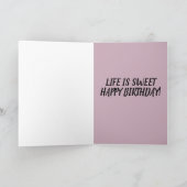 BOEKEN EN KATTEN VERJAARDAGSKAARTEN VOOR KATTEN KAART (Binnen)