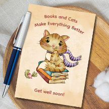 Boeken en katten worden weer beter